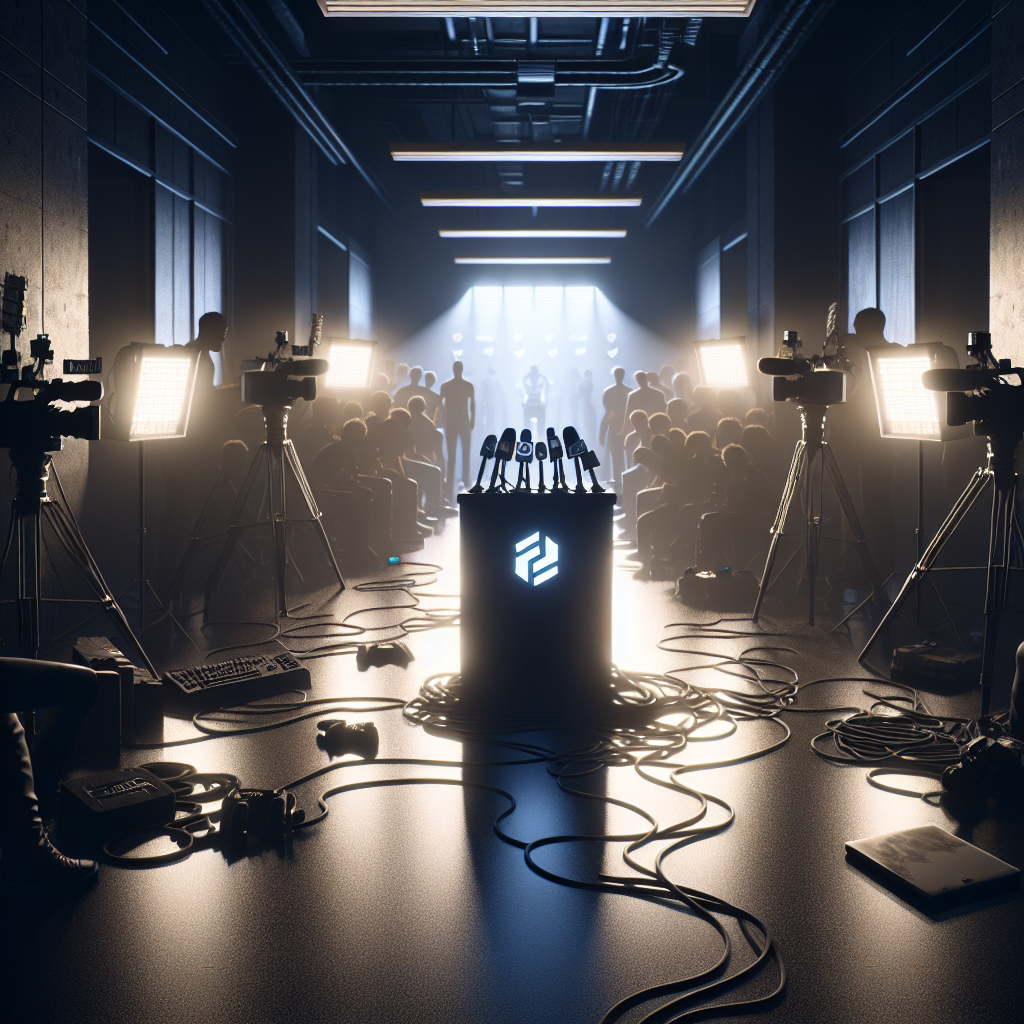 PR spotlight inflating esports organization image while real skills remain obscured.